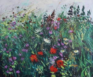 Prairie de fleurs sauvages