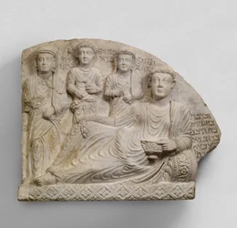 Relief funéraire, vers 2e-3e siècle après J.-C.