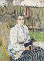 Une dame avec un chien (1891)
