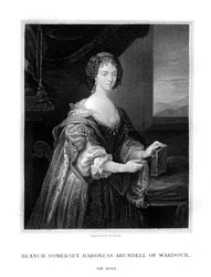 Blanche Somerset, Lady Arundell de Wardour, 1827