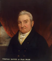 Thomas Davies of Plas Draw (huile sur toile)