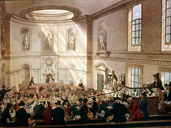 India House, La Salle des Ventes, d