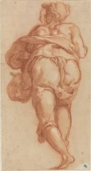 Un homme vu de dos [recto]