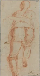 Un homme vu de dos (verso)