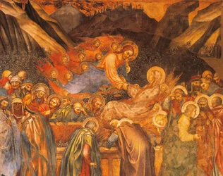 Ascension de la Vierge au ciel, scène de la Vie de la Vierge