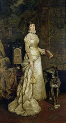 Portrait de Helena Modrzejewska (1840-1909) 1880