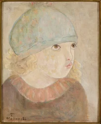 Fillette au bonnet bleu (Fillette)