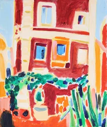 Une façade méditerranéenne haute en couleur
