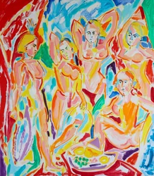 Des figures nues pleines de vie