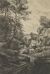 Sentier du Tambourin, Île de Noirmoutier, XIXe siècle