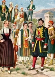 Costumes de Dalmatie et des Morlacchi