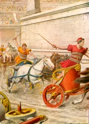 Course de chars romains