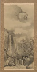 Paysage avec cascade, 1828