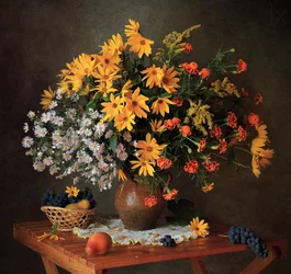Nature morte florale d