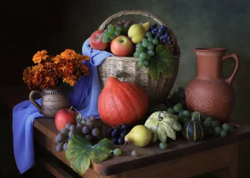 Table rustique de campagne