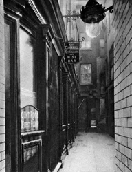 La taverne George and Vulture, Londres, 1926-1927
