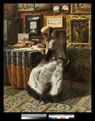 La lettre, 1867