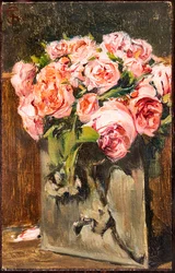 Vase avec des roses