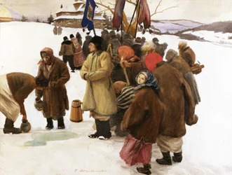 Noël orthodoxe dans les Carpates orientales : la bénédiction de l