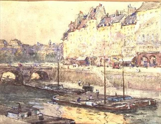 Soir sur la Seine