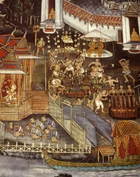 Fonte des images de Bouddha à l