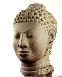 Tête de Bouddha