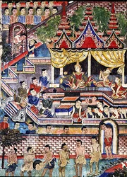 Wiharn Laikarn, épisode du Jataka Sang Thong