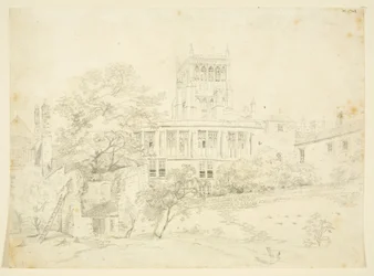 Façade du jardin d
