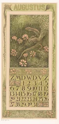 Page de calendrier d