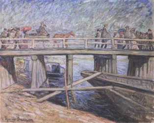 Pont en bois à Baumgartenbrück