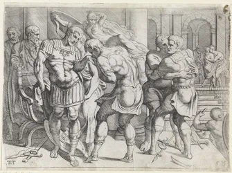 Réconciliation entre Ulysse et les rebelles d