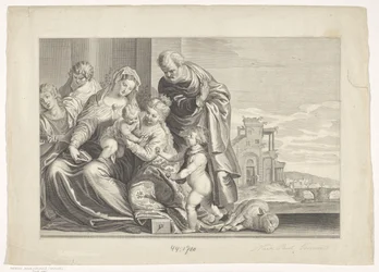 Mariage mystique de sainte Catherine (Caelaturae)
