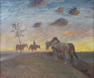 Paysage du soir