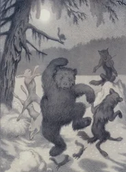 Danse au clair de lune, le conte de fées de l