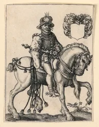 Noble à cheval