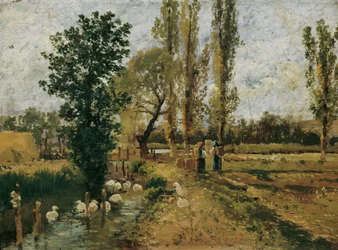 Paysage de ruisseau