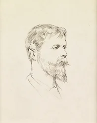 Portrait de Sir Ernest Waterlow, un profil