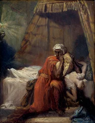 La mort de Desdémone. Illustration d
