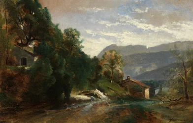 Paysage Montagneux à Voreppe, Dauphiné