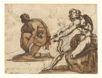 Nus classiques (recto) ; Statuaire classique (verso)