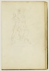 Groupe de trois personnages