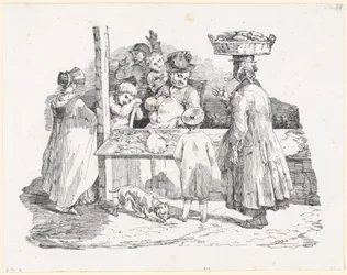 Le marchand de poissons endormi (The Sleeping Fishmonger)