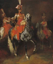 Trompettes montées de la Garde impériale de Napoléon, 1813-1814