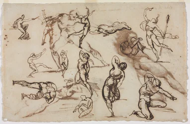 Feuille de croquis (verso)