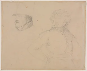 Étude de deux soldats