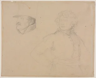 Étude de deux soldats