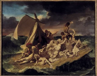 Le radeau de la Méduse (esquisse)