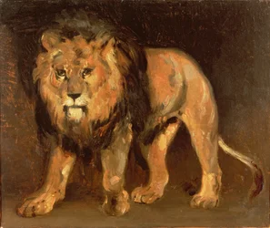 Lion marchant