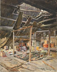 Intérieur indigène, vers 1880-1914