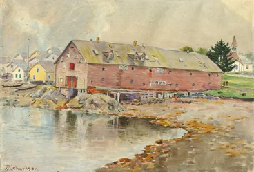 Le vieux entrepôt, Sitka, vers 1880-1914
